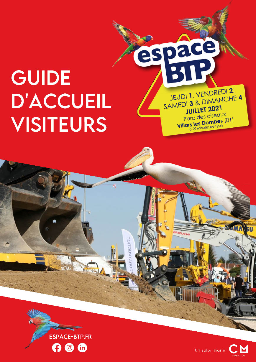 Catalogue et plan du salon SALON DU BTP 2025